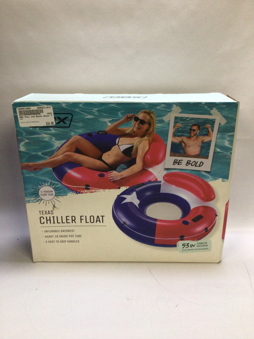 Vist Large View of Product Image Which is Used DBX Pool and Beach Water Toy White/Red/Navy