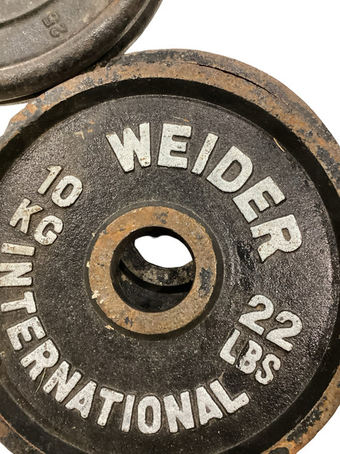 Vist Large View of Product Image Which is Used Olympic Plate (Each) 22 lb