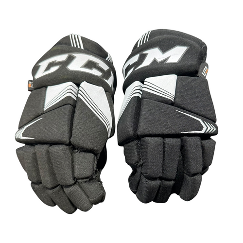 Vist Large View of Product Image Which is Used CCM TACKS Junior Gloves Black 9"