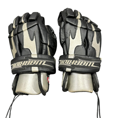 Vist Large View of Product Image Which is Used Warrior ADRENALINE 6.0 Lacrosse Gloves Mens Black 12"