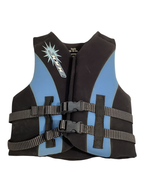 Vist Large View of Product Image Which is Used Jobe Youth PFD Royal Blue