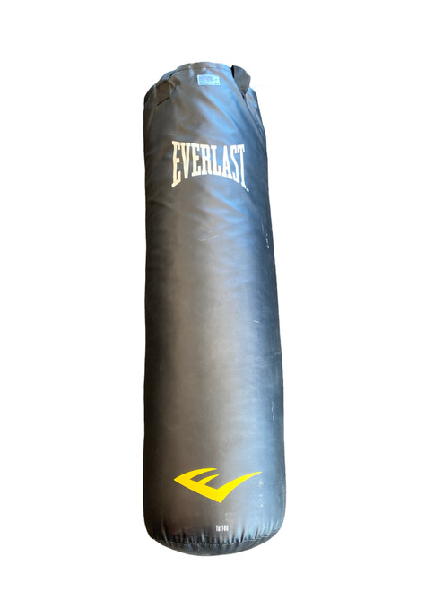 Vist Large View of Product Image Which is Used Everlast 100LB HEAVY BAG Boxing Heavy Bag Black 100 lb
