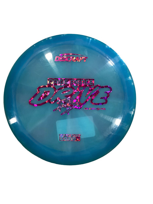 Vist Large View of Product Image Which is Used Discraft DRIVE Disc Golf Driver Carolina Blue 171g