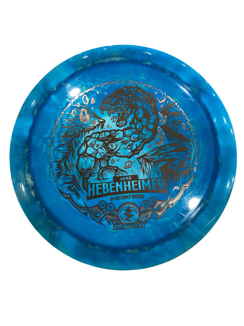 Vist Large View of Product Image Which is Used Prodigy Disc D1 Disc Golf Driver Royal Blue 174g