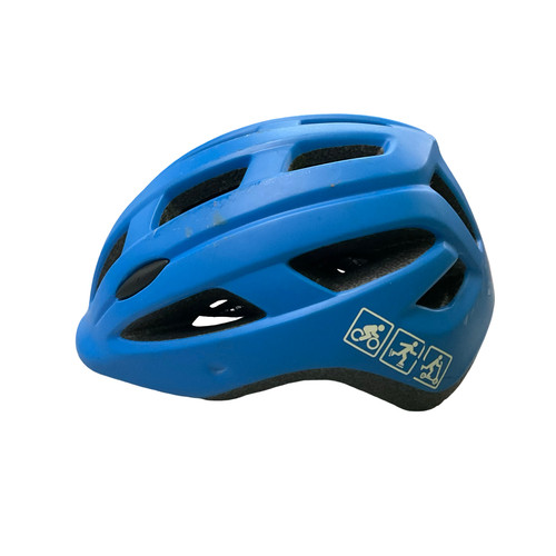 Vist Large View of Product Image Which is Used TURBOSKE YTH BIKE HELMET Bike Helmet Royal Blue SM