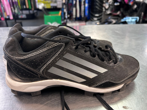 Vist Large View of Product Image Which is Used Adidas Adult FB Cleats Black Senior 7.5