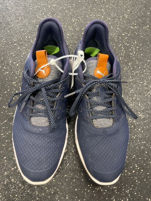 Vist Large View of Product Image Which is Used Puma IGNITE ELEVATE Mens Golf Shoes Navy Blue Senior 10