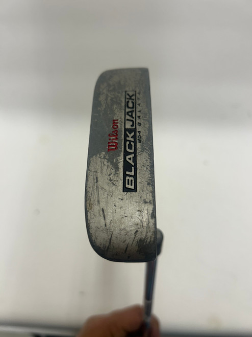 Vist Large View of Product Image Which is Used Wilson BLACK JACK 854 BALATA Mens Putter RH