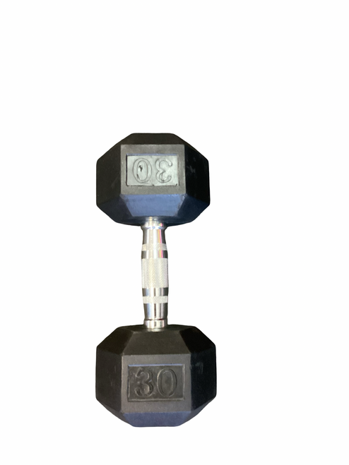 Vist Large View of Product Image Which is Used Hex Dumbbell (Each) 30 lb