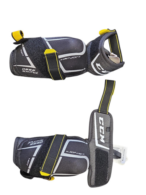 Vist Large View of Product Image Which is Used CCM 9550 Junior Elbow Pads SM