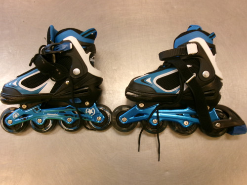 Vist Large View of Product Image Which is Used MAMMYGOL Racing Inline Skates Black Youth 11.0