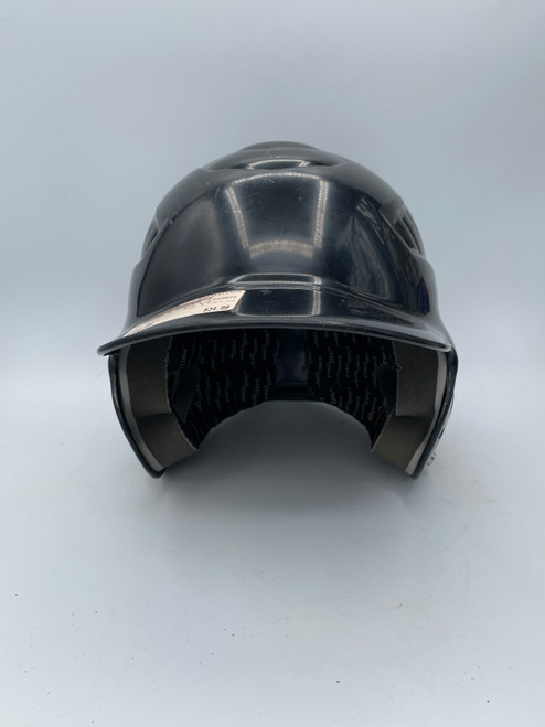 Vist Large View of Product Image Which is Used Rawlings 6 1/2-7 1/2 Batting Helmet No Mask Black One Size