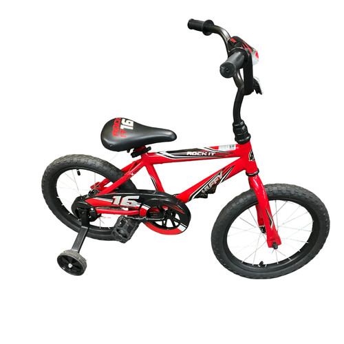 Vist Large View of Product Image Which is Used Huffy ROCK-IT Mountain Bike Boys Red 16"