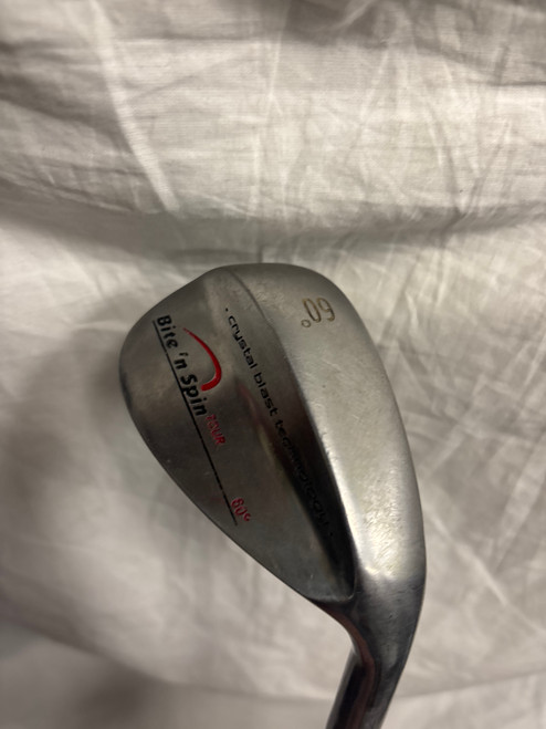 Vist Large View of Product Image Which is Used BITE N SPIN 60 DEGREE Golf Wedge Mens RH 60 Degree