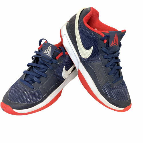 Vist Large View of Product Image Which is Used Nike MORANT Basketball Shoes M Navy Blue Senior 8.5