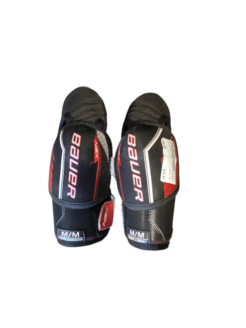 Vist Large View of Product Image Which is Used Bauer NSX Junior Elbow Pads MD