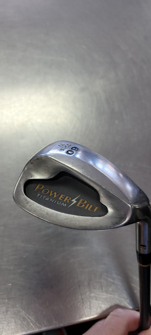 Vist Large View of Product Image Which is Used Powerbilt TPS TI Golf Wedge Mens RH 60 Degree