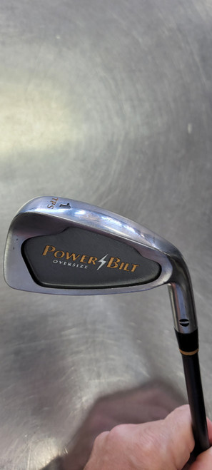 Vist Large View of Product Image Which is Used Powerbilt OVERSIZE Mens Individual Iron RH 1 Iron