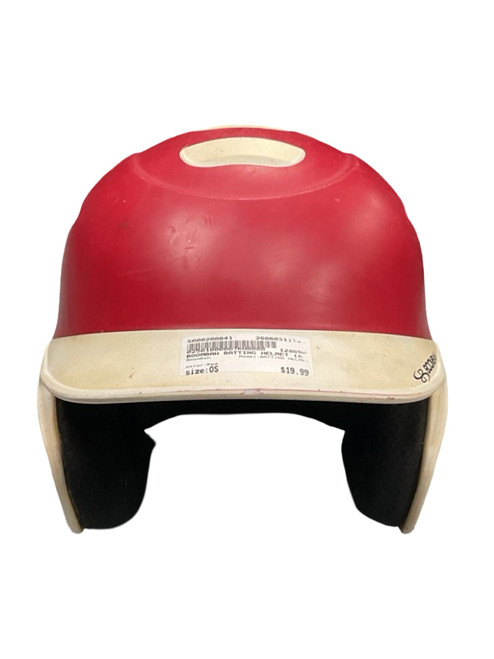 Vist Large View of Product Image Which is Used BoomBah BATTING HELMET Batting Helmet No Mask Red One Size