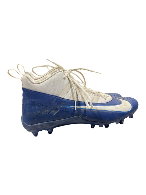 Vist Large View of Product Image Which is Used Nike LAX Cleats Mens White Senior 10