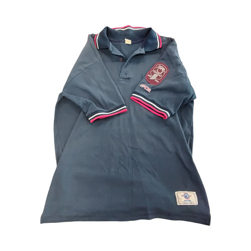 Vist Large View of Product Image Which is Used Umpire Shirt Navy Blue LG
