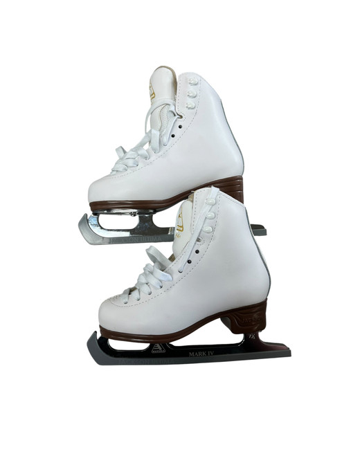 Vist Large View of Product Image Which is Used Jackson ARTISTE Boys Figure Skate White Youth 12.0