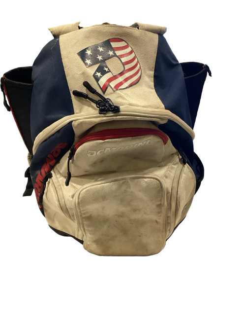 Vist Large View of Product Image Which is Used Demarini USA BAG BB/SB Player Backpack White