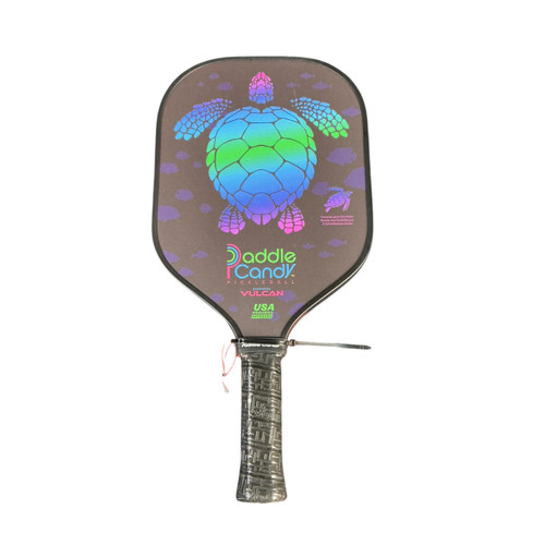 Vist Large View of Product Image Which is New VULCAN PADDLE CANDY TURTLE PICKLEBALL PADDLE