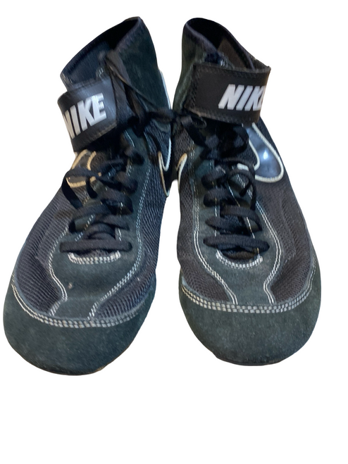 Vist Large View of Product Image Which is Used Nike Wrestling Shoes Black Senior 9