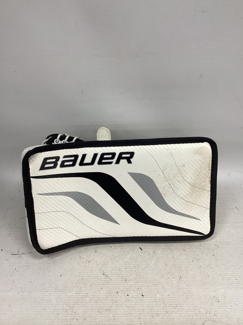 Vist Large View of Product Image Which is Used Bauer PRODIGY GSX BLOCKER Junior Goalie Blocker None