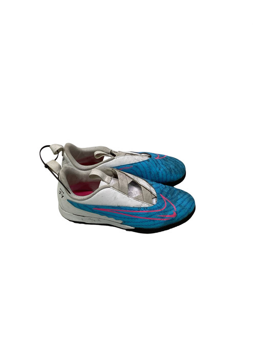 Vist Large View of Product Image Which is Used Nike PHANTOM GX TURF SOCCER CLEAT Soccer Turf Shoes Royal Blue Junior 05