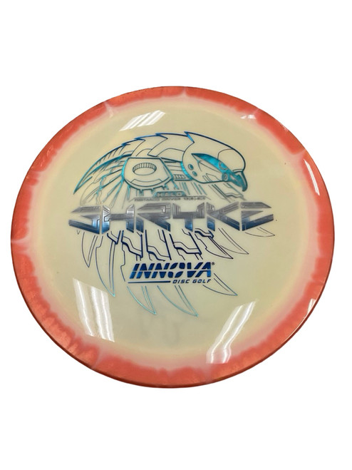 Vist Large View of Product Image Which is Used Innova HALO STAR SHRYKE Disc Golf Driver Orange 164g