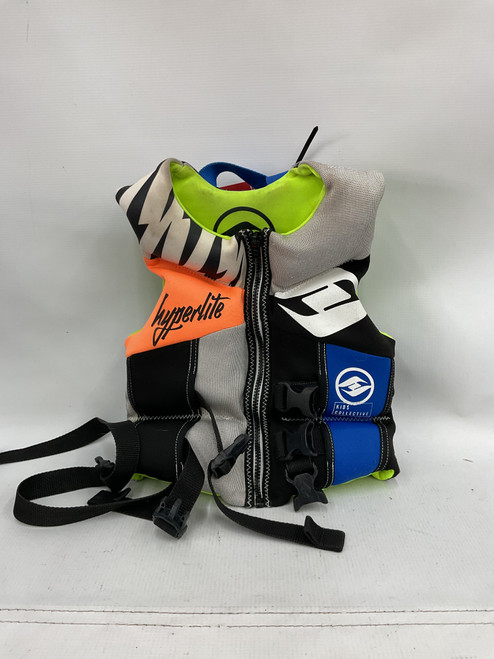 Vist Large View of Product Image Which is Used Child PFD Black And Grey SM