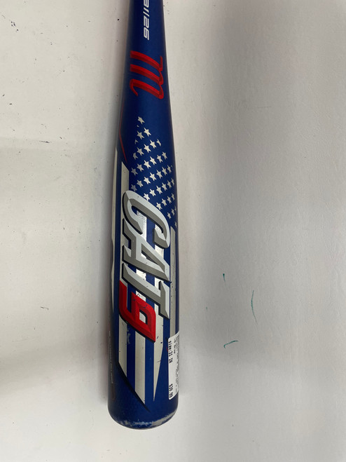 Vist Large View of Product Image Which is Used Marucci CAT 9 USA BB/SB USSSA 2 3/4 Bat 31"