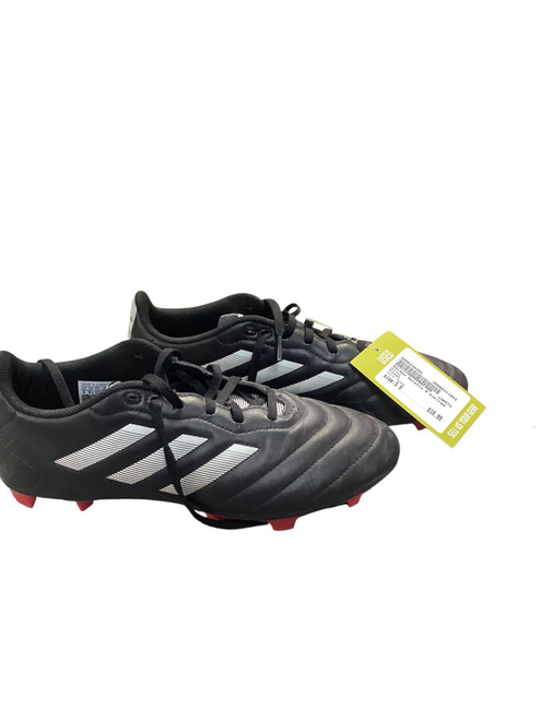 Vist Large View of Product Image Which is Used Adidas Soccer Cleats Black Senior 9