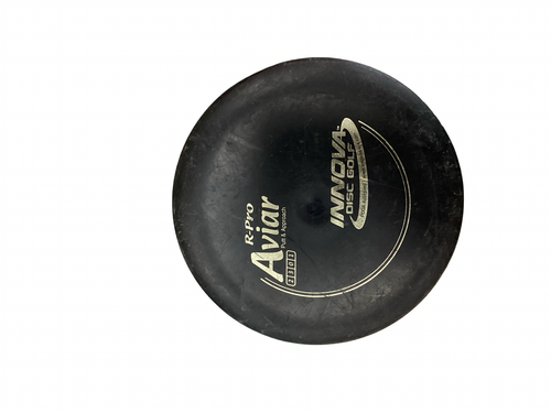Vist Large View of Product Image Which is Used Innova R PRO AVIAR Disc Golf Putter Black
