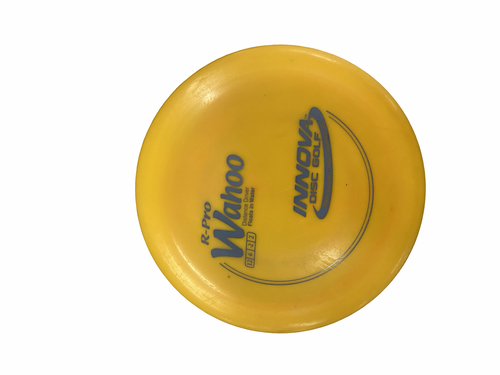 Vist Large View of Product Image Which is Used Innova R PRO WAHOO Disc Golf Driver Yellow