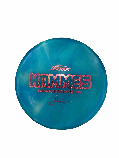 Vist Large View of Product Image Which is Used Discraft WASP TOUR SERIES Disc Golf Mid Range Sky Blue