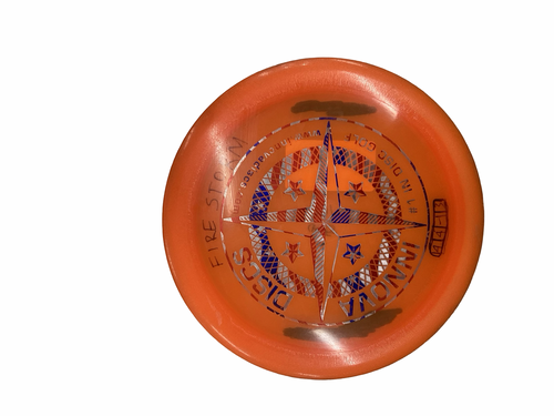 Vist Large View of Product Image Which is Used Innova FIRESTORM Disc Golf Driver Orange