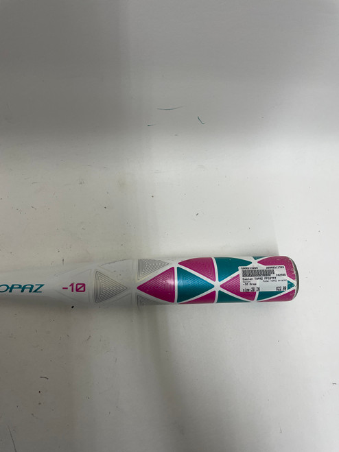Vist Large View of Product Image Which is Used Easton TOPAZ FP18TPZ BB/SB Fastpitch Bat 28"