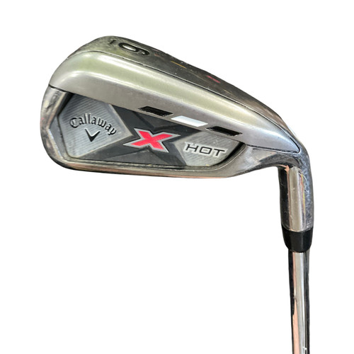 Vist Large View of Product Image Which is Callaway, X, HOT, Mens, Individual, Iron, RH, 6, Iron