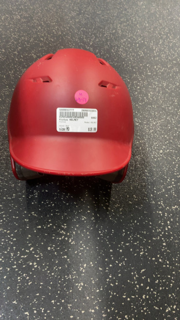 Vist Large View of Product Image Which is Used Victus HELMET Batting Helmet No Mask Red MD