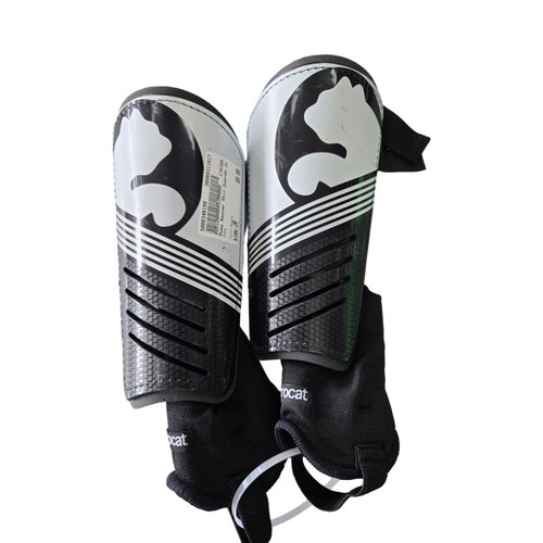 Vist Large View of Product Image Which is Used Puma Soccer Shin Guards Junior Black Junior