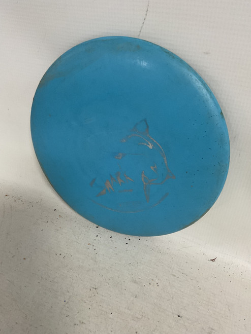 Vist Large View of Product Image Which is Used Innova DX SHARK Disc Golf Mid Range Royal Blue