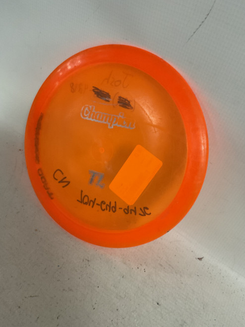 Vist Large View of Product Image Which is Used Innova CHAMPION TL Disc Golf Driver Orange