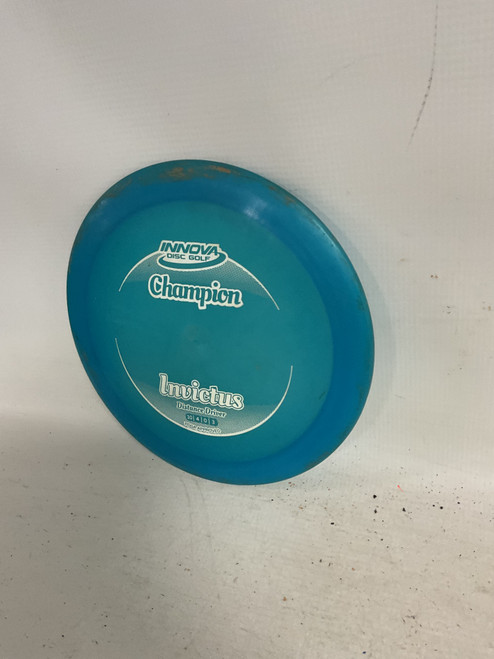 Vist Large View of Product Image Which is Used Innova CHAMPION INVICTUS Disc Golf Driver Royal Blue