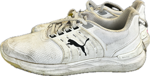 Vist Large View of Product Image Which is Used Puma Mens Golf Shoes White Senior 9.5