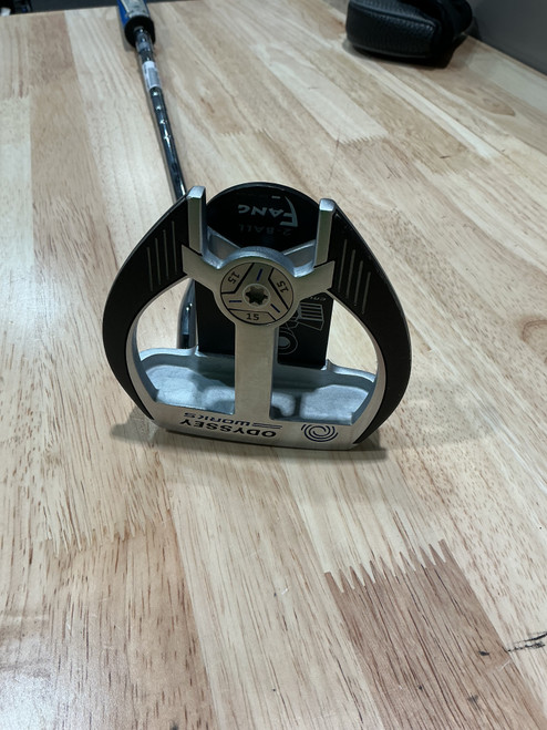 Vist Large View of Product Image Which is Used Odyssey WORKS 2 BALL FANG Mens Putter RH