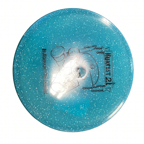 Vist Large View of Product Image Which is Used Infinite Discs KON TIKI Disc Golf Putter Royal Blue