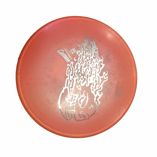 Vist Large View of Product Image Which is Used Discraft BIG Z COMET Disc Golf Mid Range Pink
